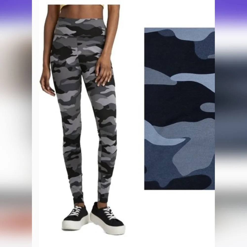 Wild Fable - Gray and Black Camo High-Rise Legging NWT     